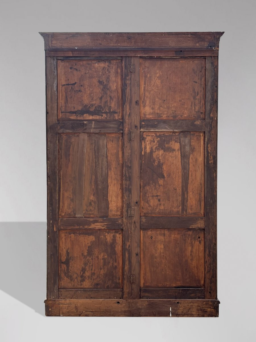Armoire en Acajou du Début du 19ème Siècle, Époque George IV-photo-1