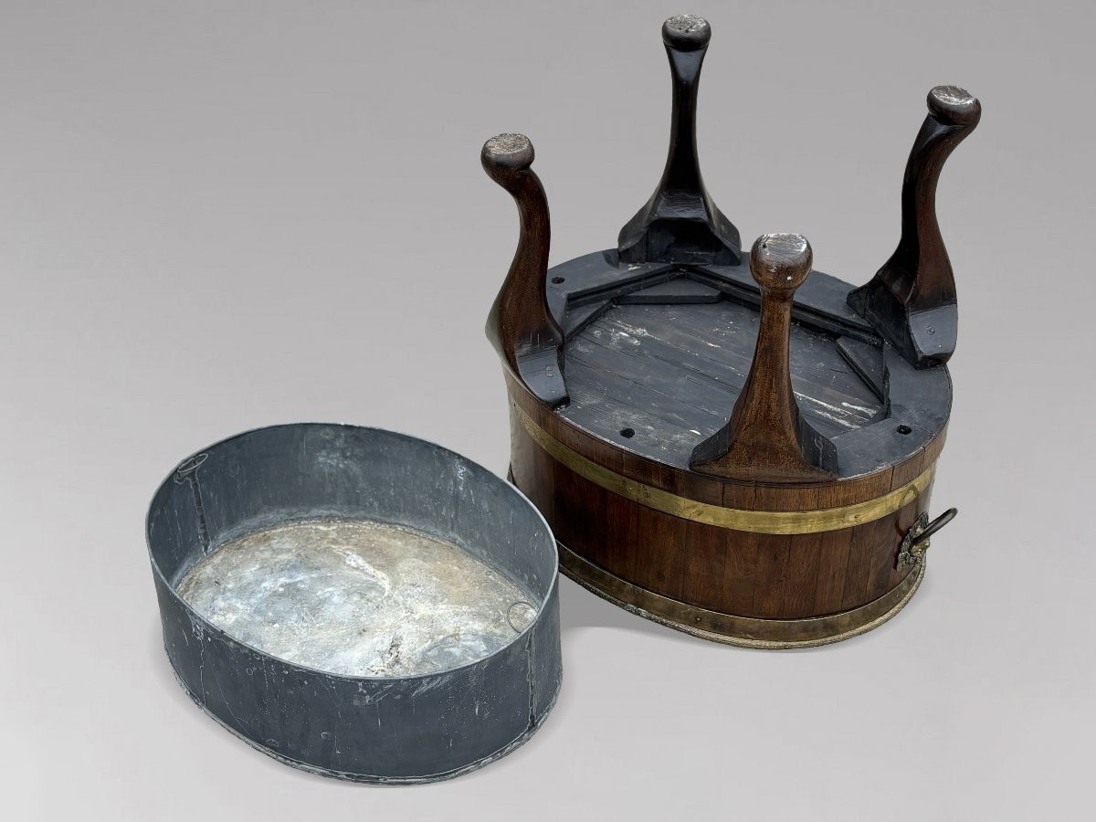 18ème Siècle, Paire de Rafraîchisseurs à Vin en Acajou, Époque George II-photo-4
