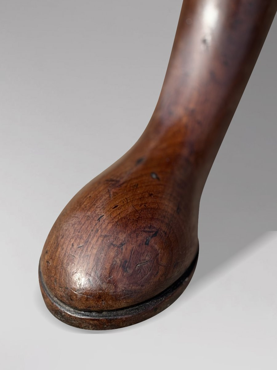 18th Century George III Period Mahogany Dumb Waiter-photo-3