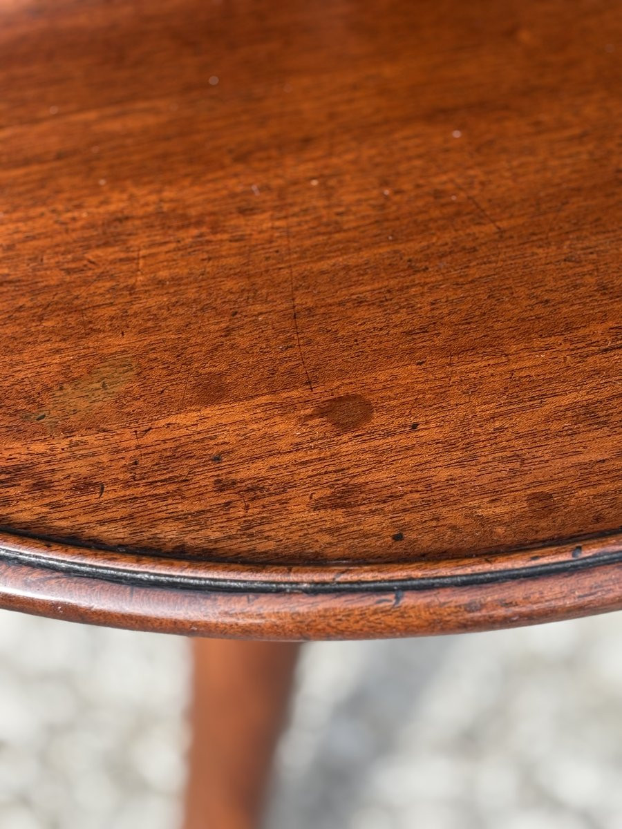 18th Century George III Period Mahogany Dumb Waiter-photo-5