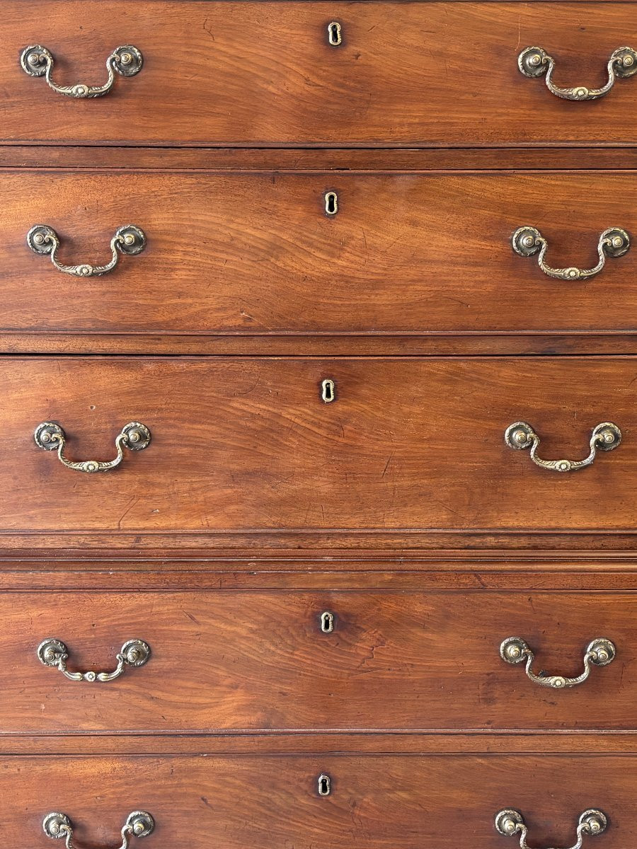 18ème Siècle, Commode Double en Acajou, Époque George III-photo-3