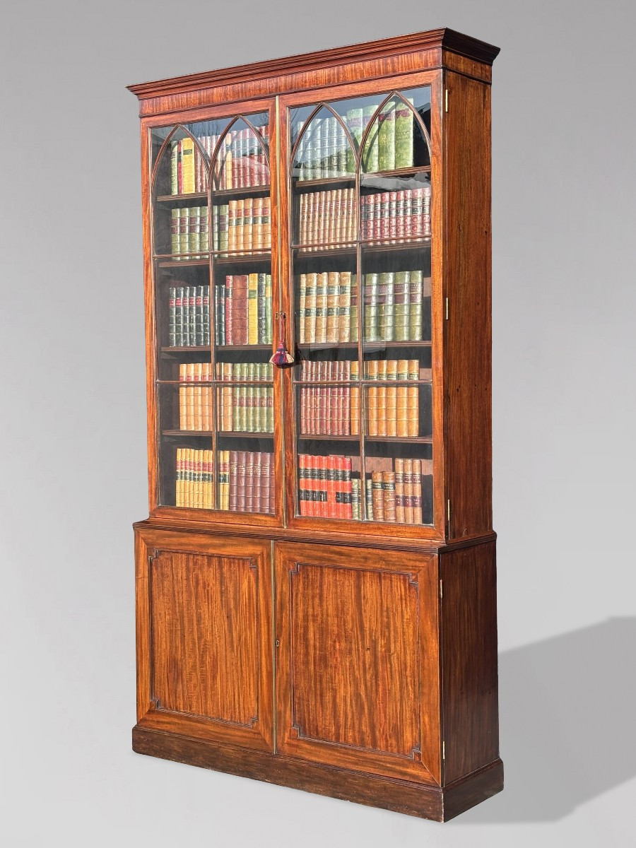 18ème Siècle, Bibliothèque en Acajou, Époque George III