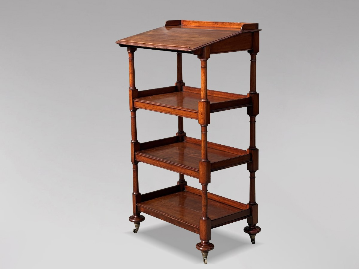 Early 19th Century George IV Period Mahogany Whatnot Shelf