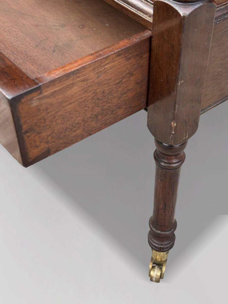 Pair Of Edwardian Period Mahogany Side Tables-photo-1