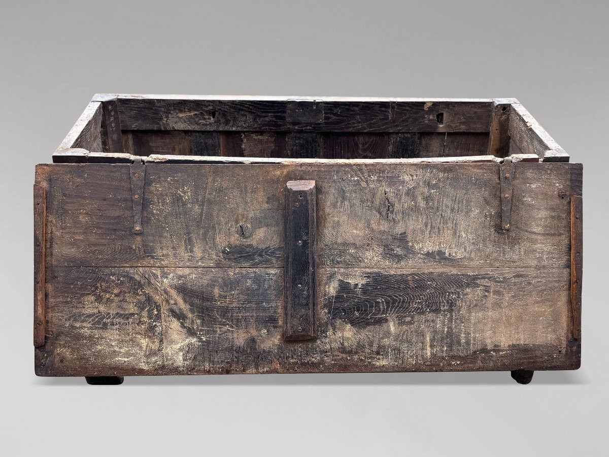 17ème Siècle, Coffre en chêne, Lancashire-photo-1