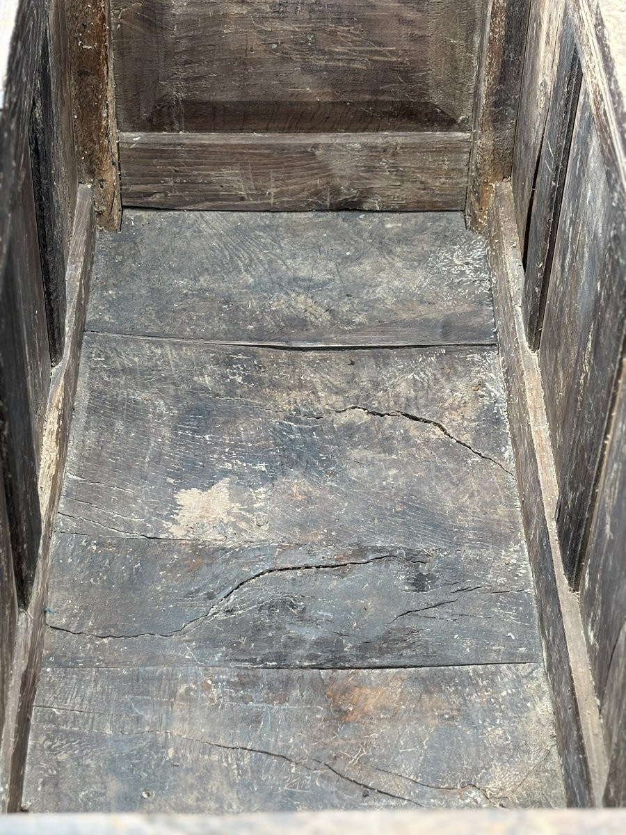 17ème Siècle, Coffre en chêne, Lancashire-photo-2