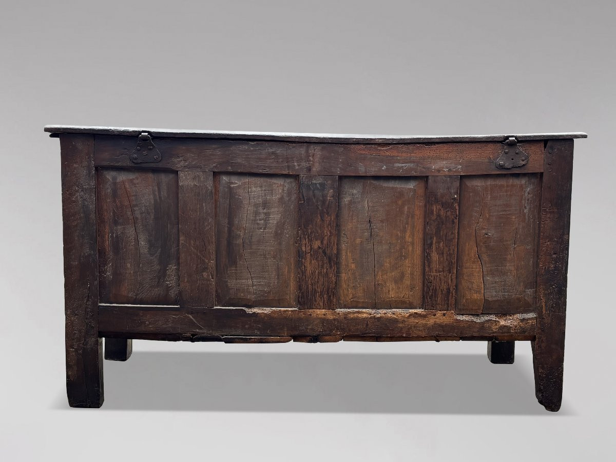 17ème Siècle, Coffre en chêne, Lancashire-photo-3