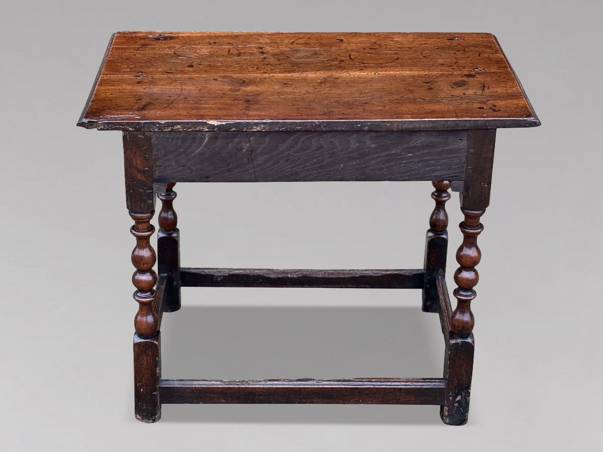 Début 18ème Siècle, Période George I Table en Noyer-photo-3