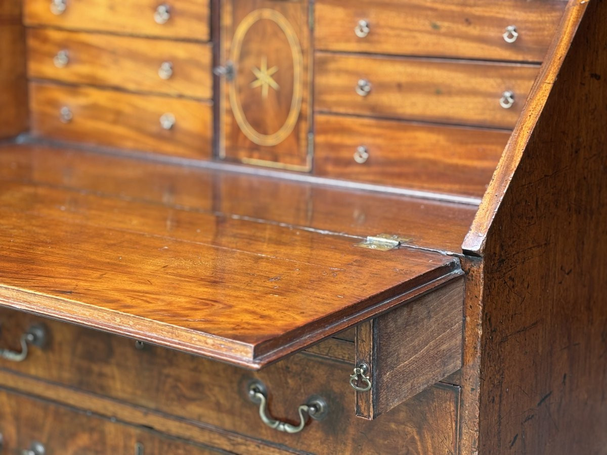18th Century George III Period Mahogany Desk-photo-4