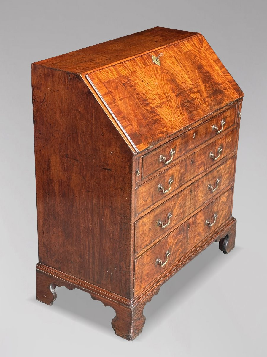 18th Century George III Period Mahogany Desk-photo-5