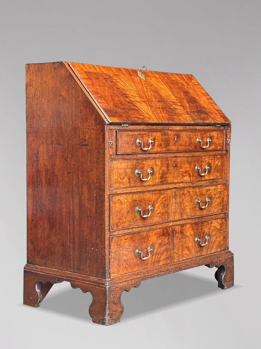 18th Century George III Period Mahogany Desk-photo-7