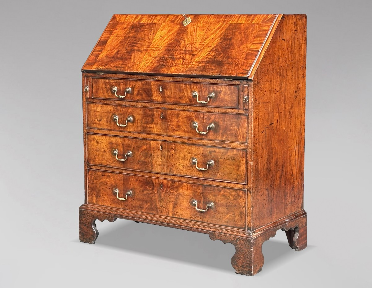 18th Century George III Period Mahogany Desk