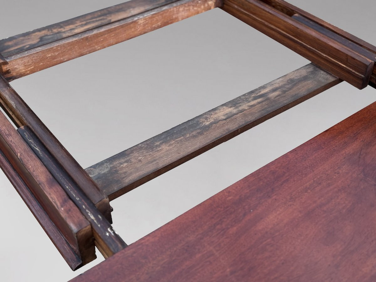 19th Century William IV Period Mahogany Extending Dining Table-photo-4