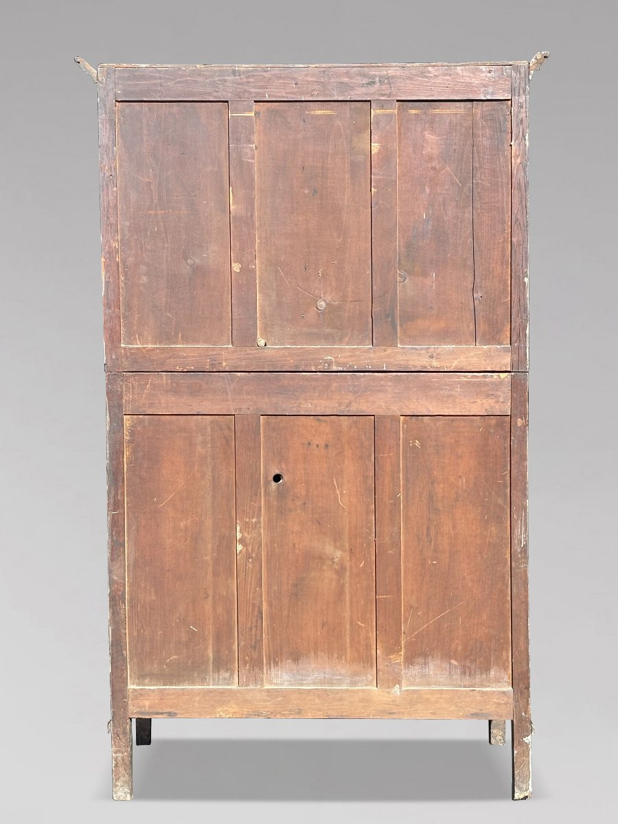 18th Century Georgian Oak Court Cupboard-photo-6
