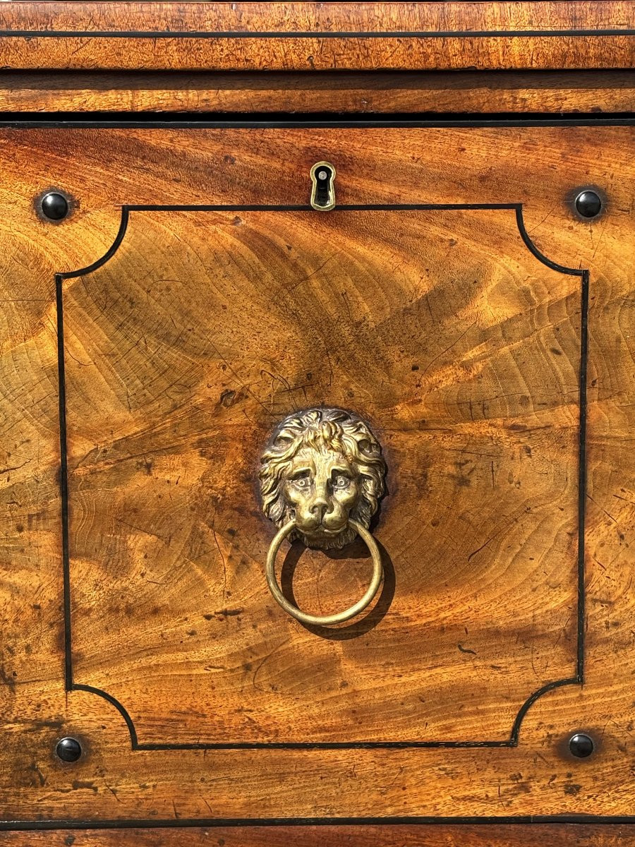 Début 19ème Siècle, Buffet en Acajou à Incrustations d’Ébène, Période George IV-photo-2