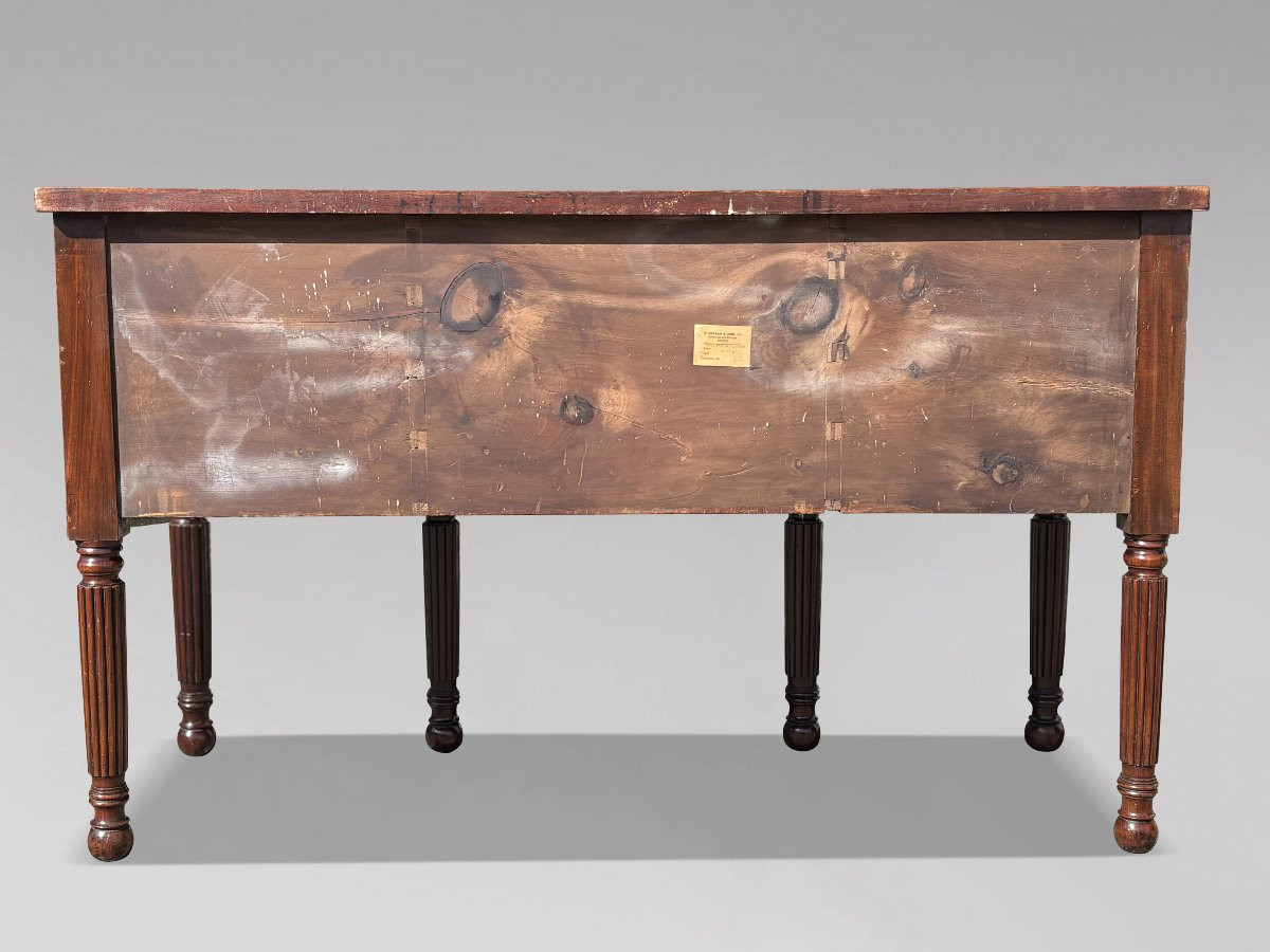 Début 19ème Siècle, Buffet en Acajou à Incrustations d’Ébène, Période George IV-photo-6
