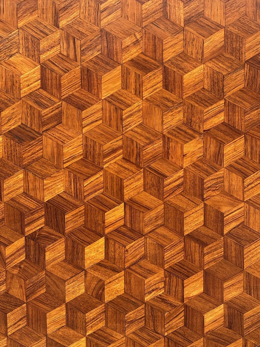 19th Century Victorian Period Walnut Parquetry Tilt-top Table-photo-2