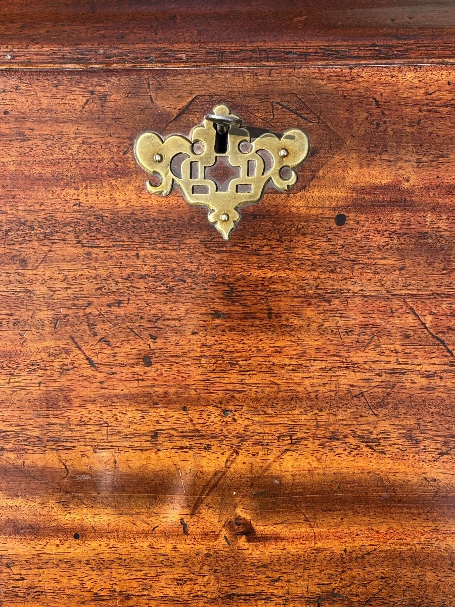 Diminutive 18th Century George III Period Mahogany Desk-photo-3