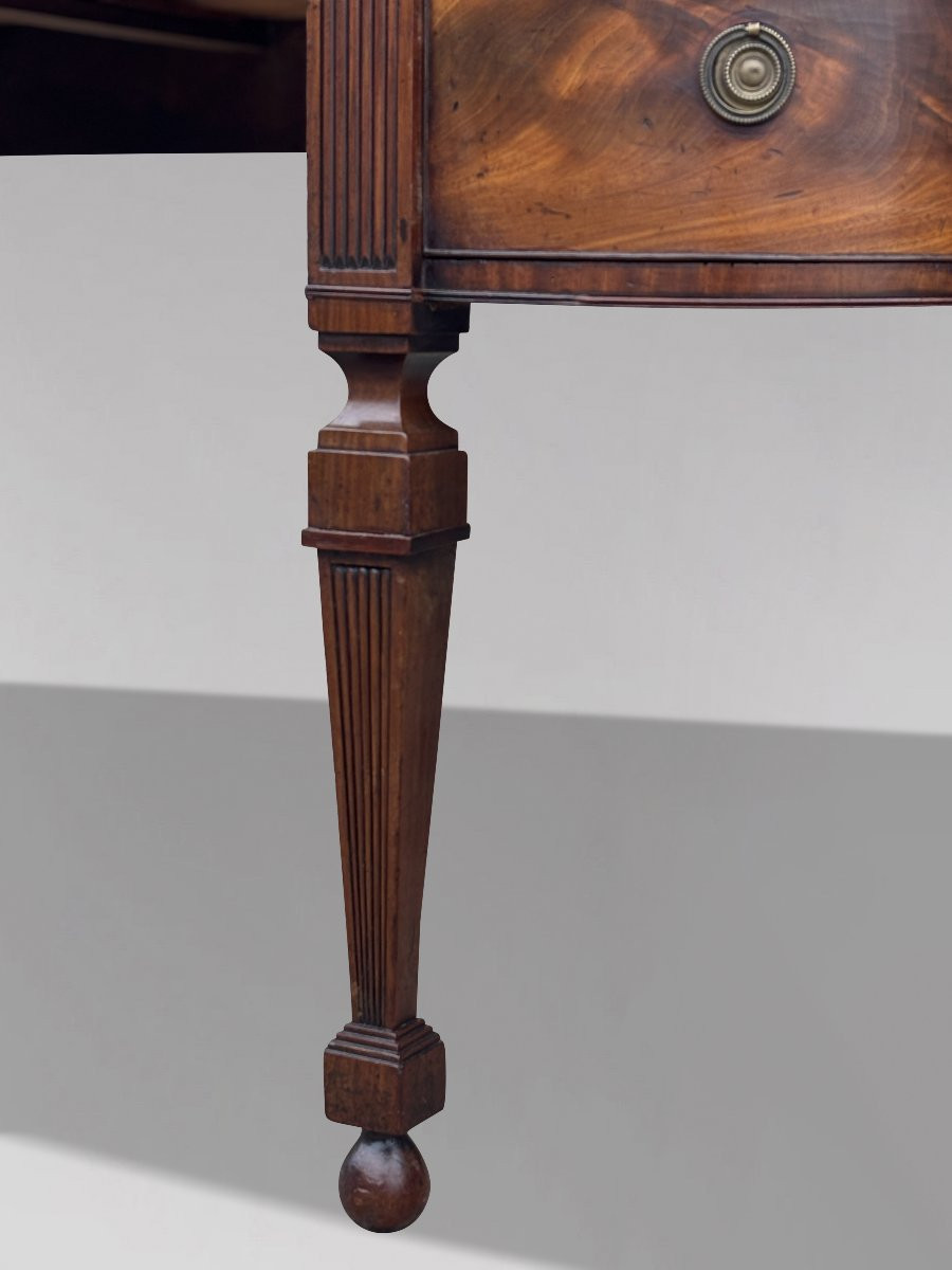 Imposing 18th Century George III Period Mahogany Sideboard-photo-7