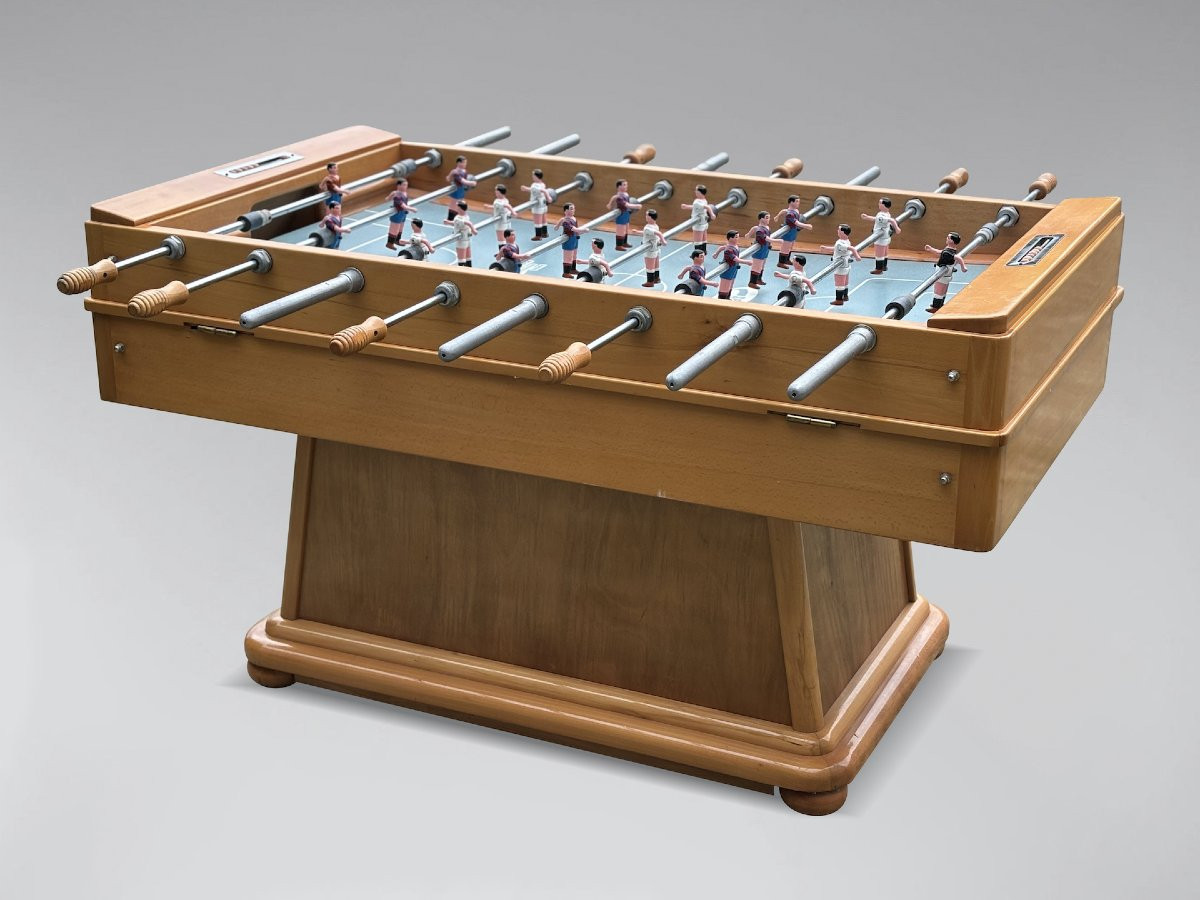  1980s Spanish Foosball Kicker Table-photo-5