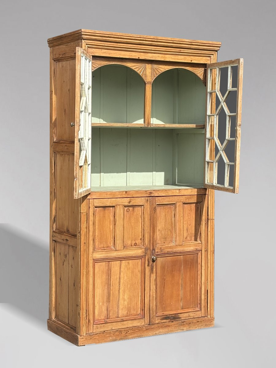 Début 19ème Siècle, Cabinet de Maison de Campagne Géorgien en Pin-photo-3