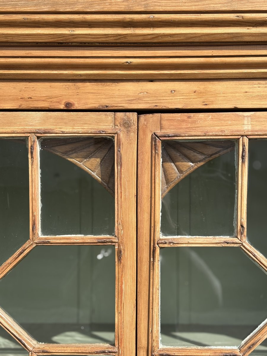 Début 19ème Siècle, Cabinet de Maison de Campagne Géorgien en Pin-photo-4