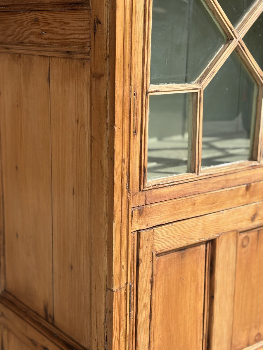 Début 19ème Siècle, Cabinet de Maison de Campagne Géorgien en Pin-photo-5