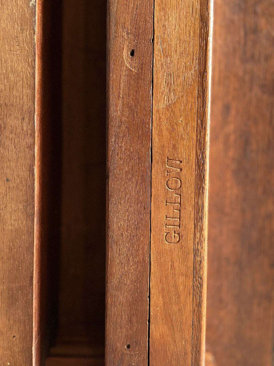 Impressive 19th Century William IV 6m Pollard Oak Extending Dining Table Stamped Gillow-photo-4