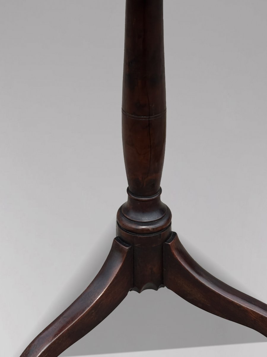 18ème Siècle, Table Octogonale en Acajou à Piètement Tripode, Époque George III-photo-4