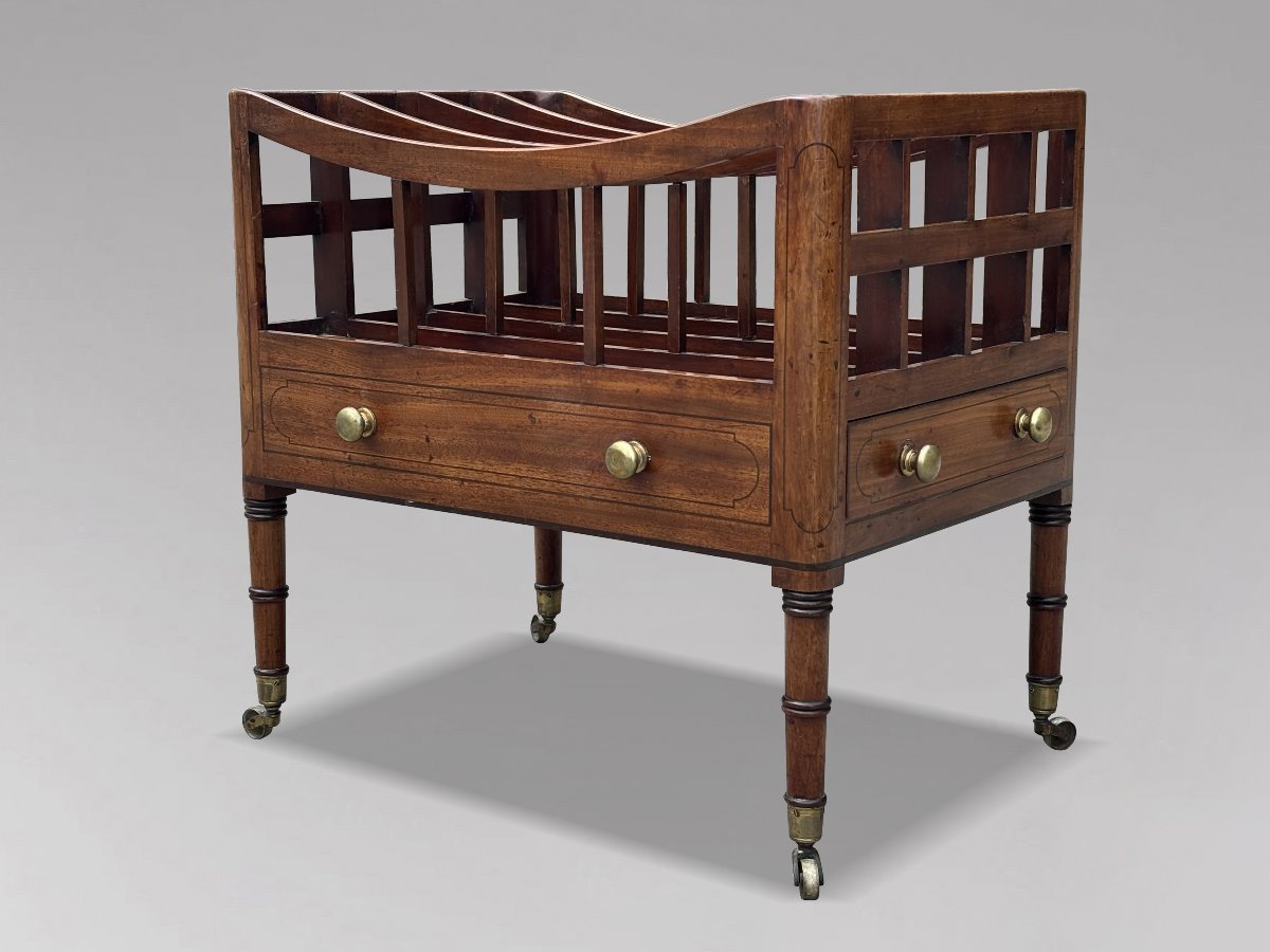 18ème Siècle, Canterbury en Acajou d’Époque George III