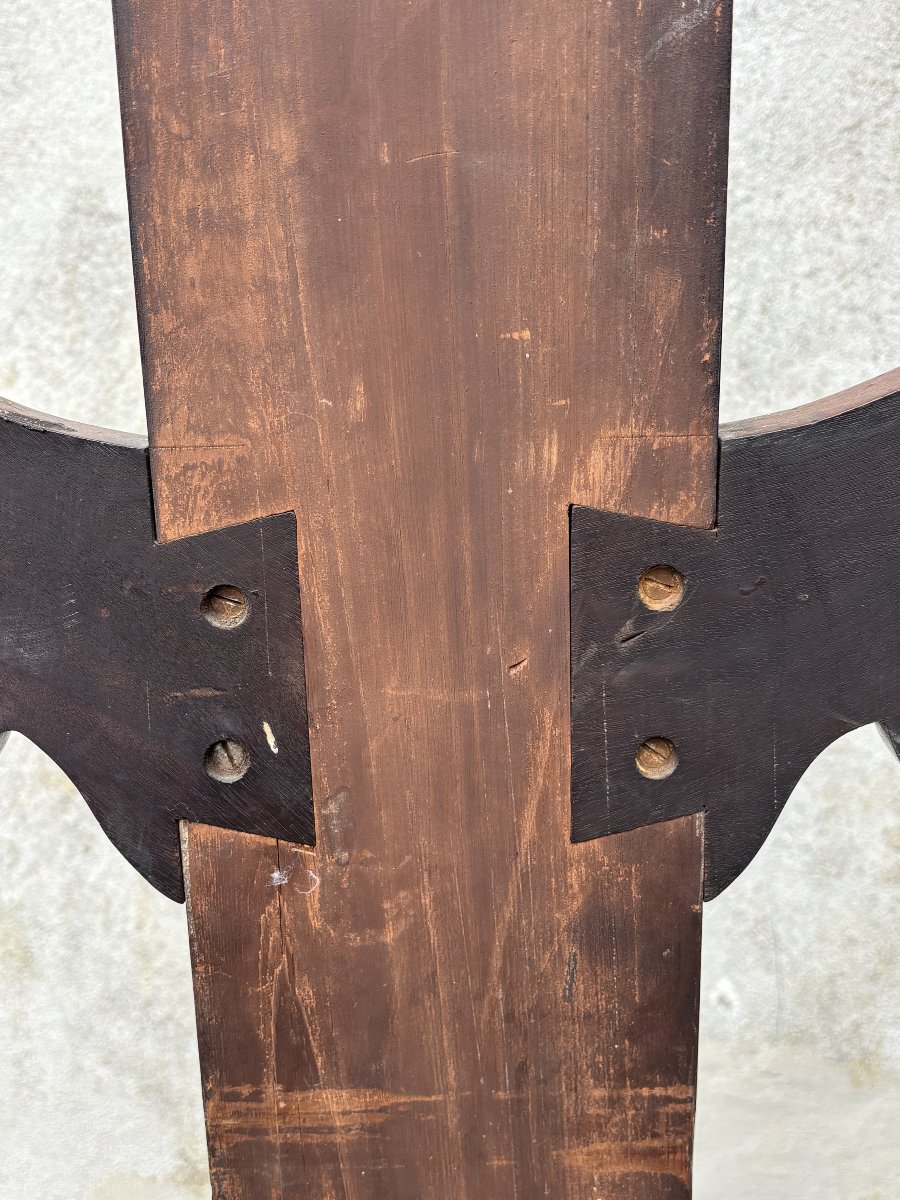 19th-century Victorian-period Mahogany Coat Rack And Hall Stand-photo-2
