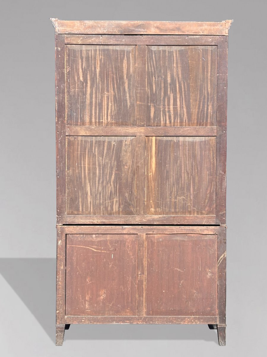 18ème Siècle, Bibliothèque en Acajou, Époque George III-photo-4