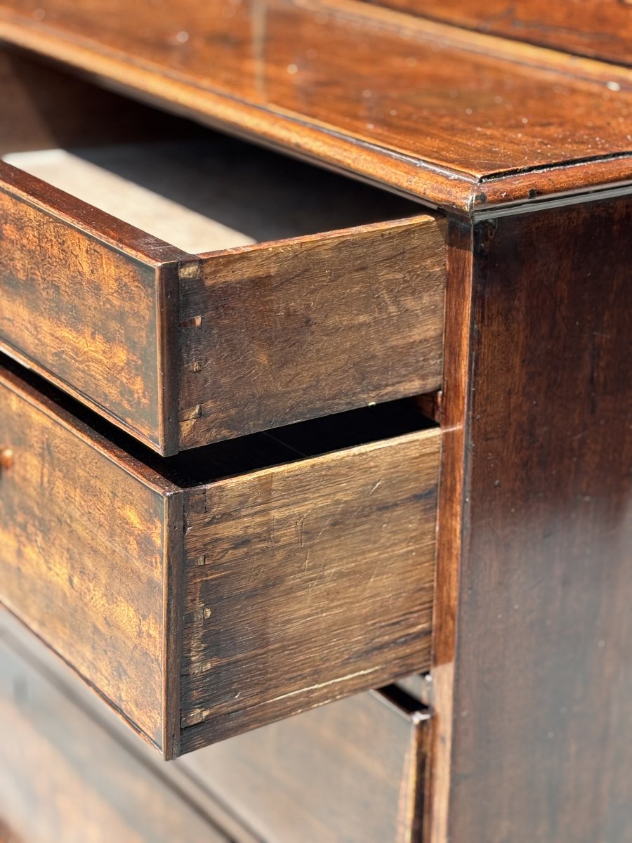 18th-century George III-period Thomas Chippendale Mahogany Bookcase-photo-3