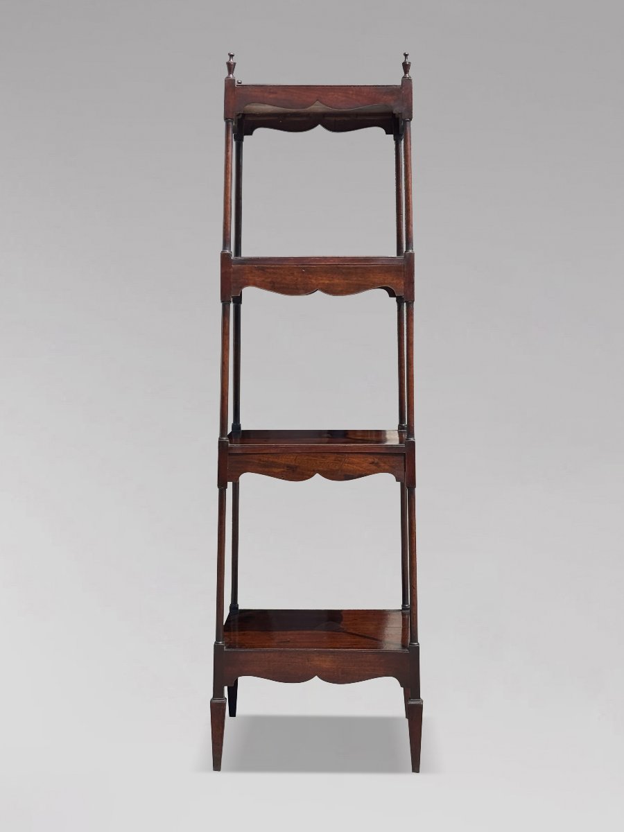 18th-century George III-period Mahogany Whatnot By Gillows-photo-2