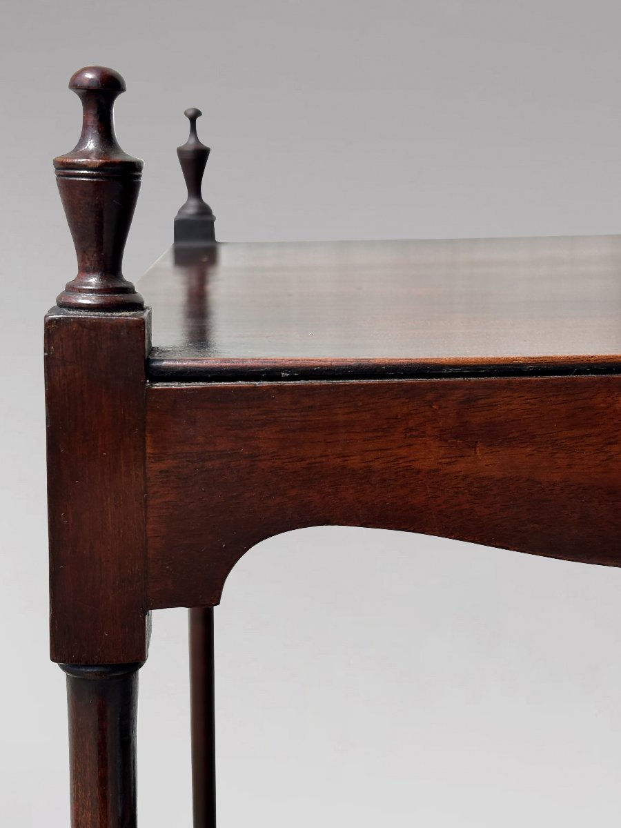 18th-century George III-period Mahogany Whatnot By Gillows-photo-4