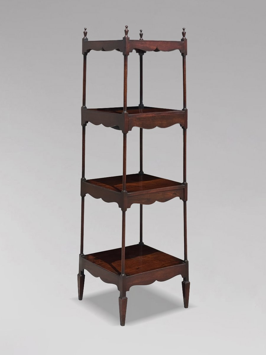 18th-century George III-period Mahogany Whatnot By Gillows