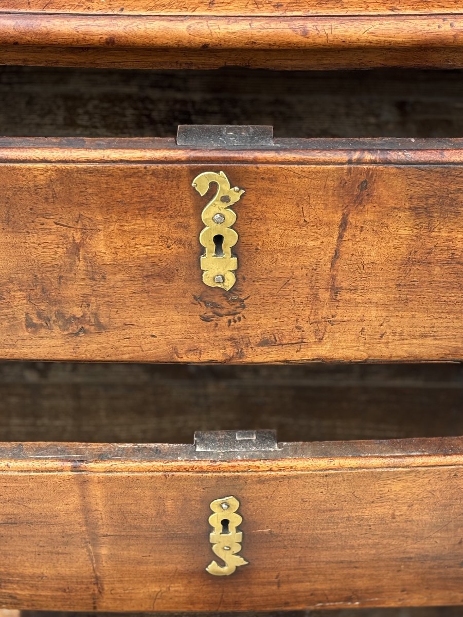 17ème Siècle, Commode Provinciale Française en Noyer-photo-3