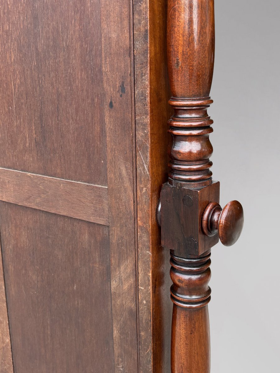 Début du 19ème Siècle, Miroir en Acajou de la Période Régence-photo-4