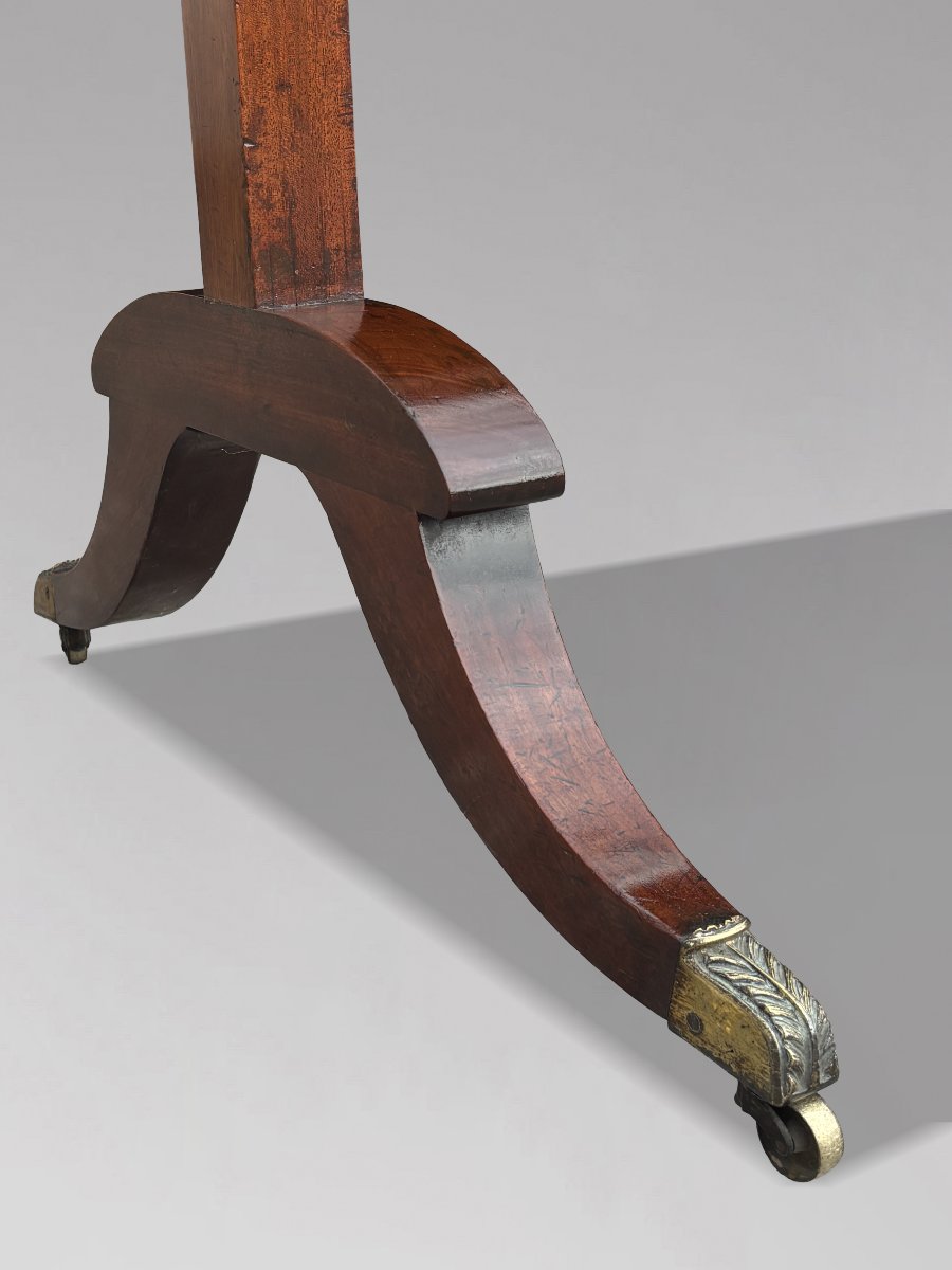 Début du 19ème Siècle, Miroir en Acajou de la Période Régence-photo-5
