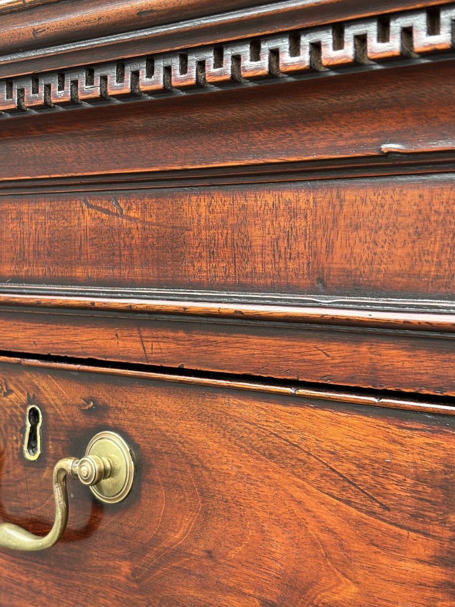 18th-century George III-period Mahogany Tallboy-photo-4