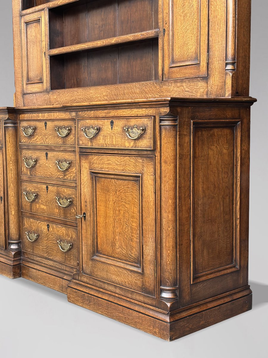 Début du 19ème Siècle, Dressoir en Chêne, Époque Géorgienne-photo-5