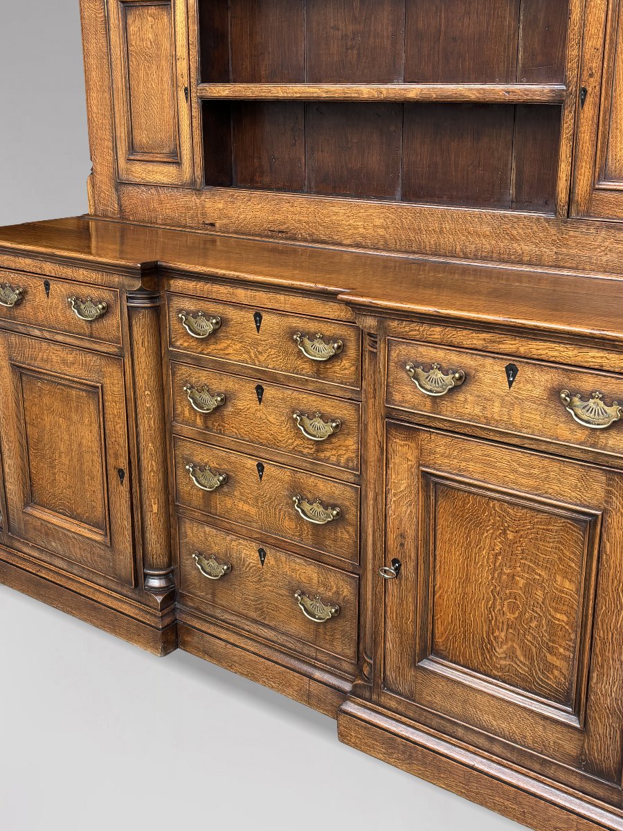 Début du 19ème Siècle, Dressoir en Chêne, Époque Géorgienne-photo-6