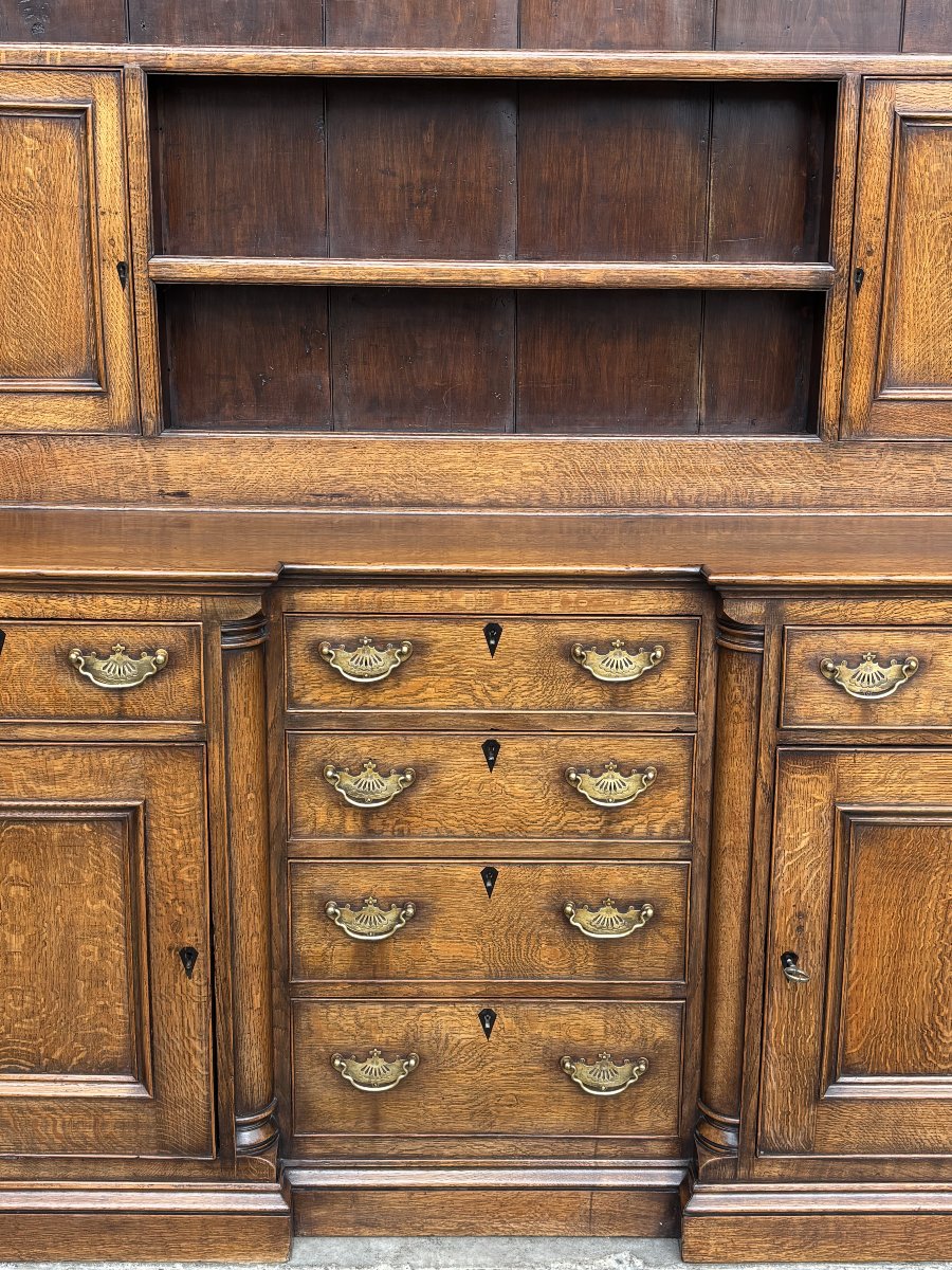 Début du 19ème Siècle, Dressoir en Chêne, Époque Géorgienne-photo-7