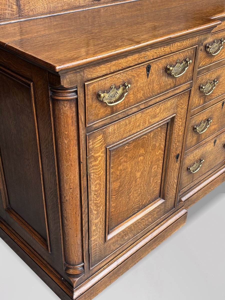 Début du 19ème Siècle, Dressoir en Chêne, Époque Géorgienne-photo-8