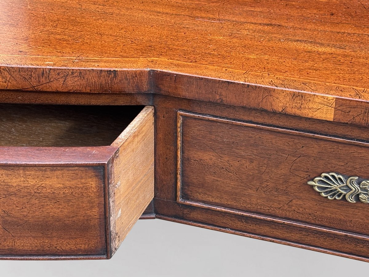Mid-20th-century Mahogany Console Table By Arthur Brett & Sons-photo-2