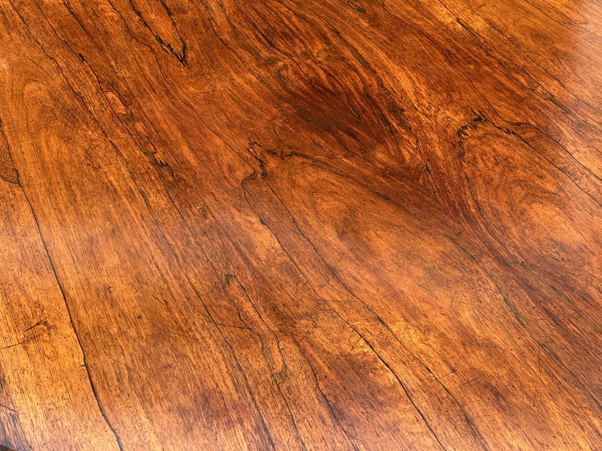 19ème Siècle, Table de Salle à Manger en Palissandre d’Époque William IV-photo-5