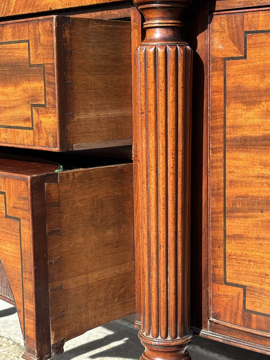 19th-century William IV Period Mahogany Sideboard-photo-7
