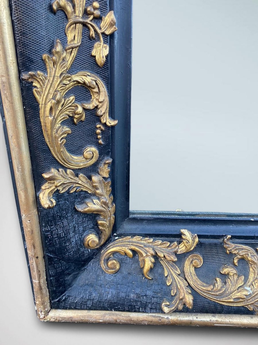 19th Century Large French Empire Wall Mirror-photo-2