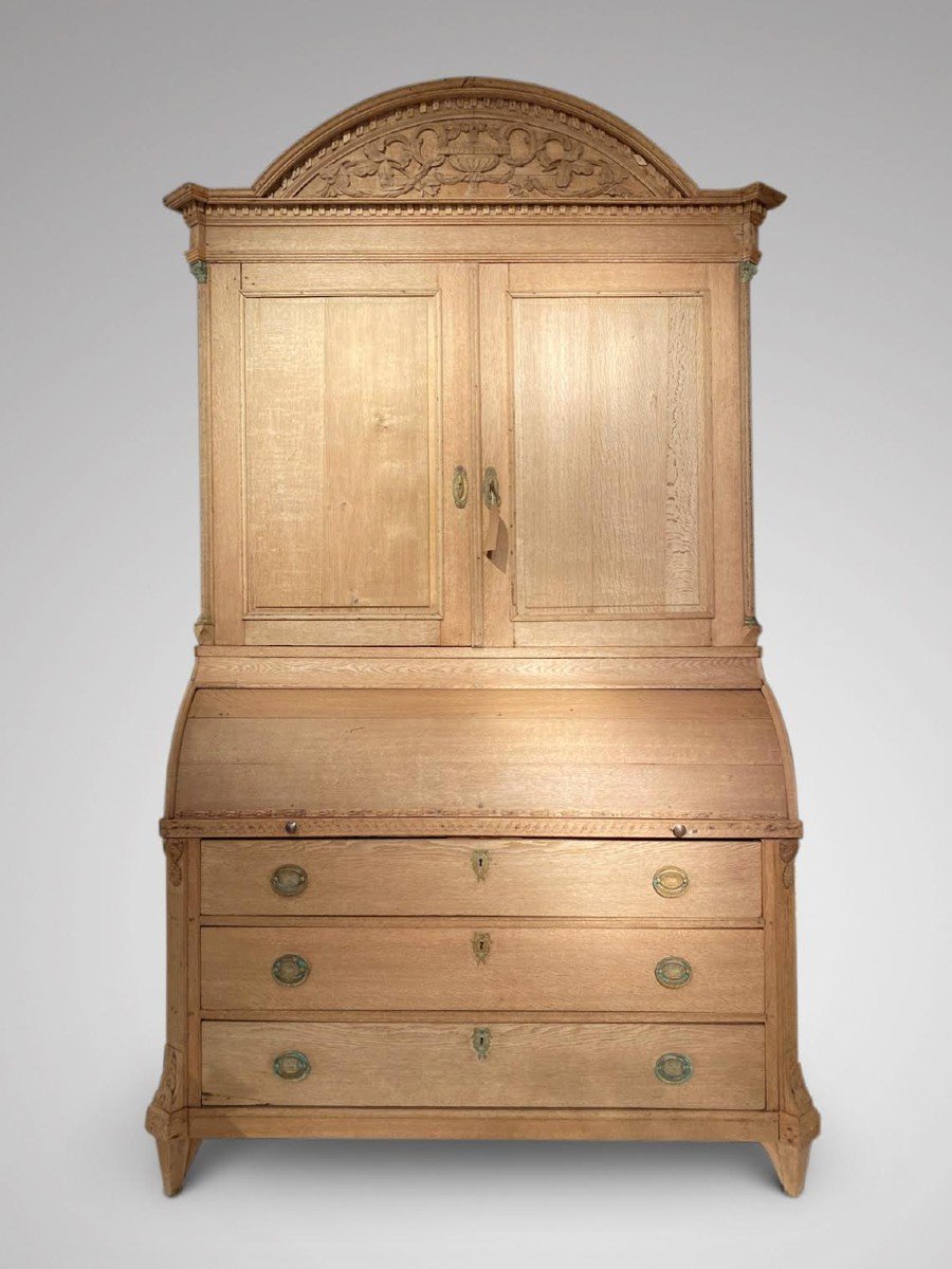 19c Dutch Oak Cabinet