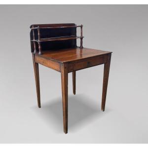 19th Century French Provincial Walnut Writing Table